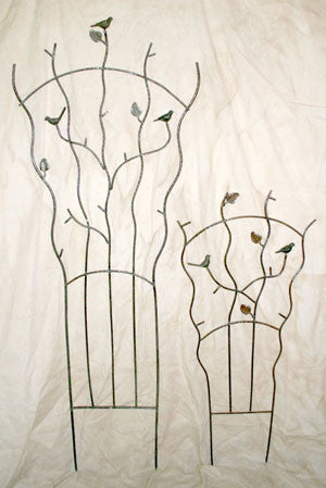 Small Bird & Branch trellis is pictured on right.